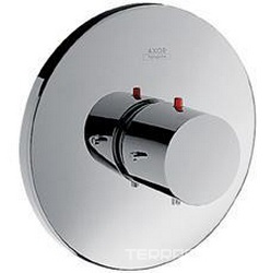 Термостат High Flow (встраиваемый, наружная часть, расход воды более 59л/мин) установка с Ibox арт.01800180 ),цв.хром Axor Starck XX