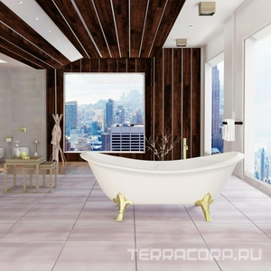 Ванна 1796х793хh720мм,отдельност,литой природн камень Sapirit, поверхн. матовая, литые ножки полир.алюминий, слив-перел. цв.золото,  XX Salini Oria 100411M / ножки полир.латунь / золото