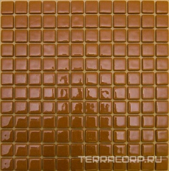 Мозаика 25FL-M-028 (св.коричневый) интерьерная (чип 2.5x2.5) ZZ|31.5x31.5