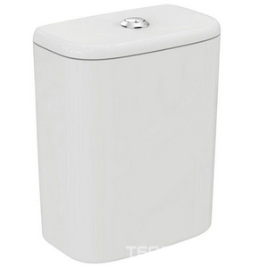 Бачок д/унитаза, кнопка хром, механизм смыва 3/6л, подв.воды снизу слева,  Ideal Standard Tesi T356801