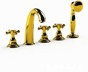 Смеситель из пяти элементов "Лонг-GOLD" ZZ