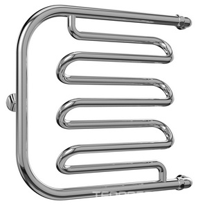 Полотенцесушитель "-Лиана" 600(В)*600(Ш) мм, подключение 1", БЕЗ уголков, установочный набор в компл., хром ZZ Terminus Фокстрот 4620768881367 / 600*600