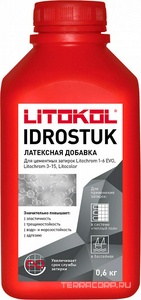 IDROSTUK - м 0,8 кг Латексная добавка для затирок; Litokol IdroStuk n052936