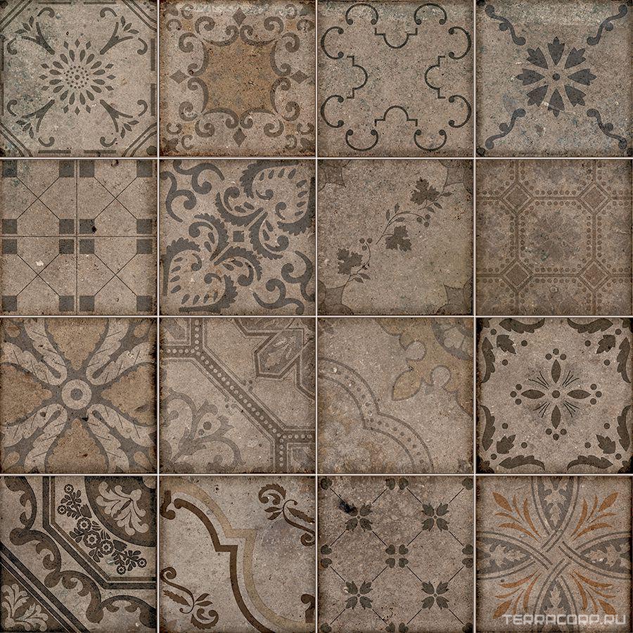 Мозаика Sant Agostino Terre Nuove Caleido Dark 30x30 Коричневый, фото 3