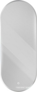 Зеркало 45x110х3см, со встроенной LED подсветкой, сенсорным выключателем с регулировкой, без полки, Cezares ZZ Cezares Универсал 45095