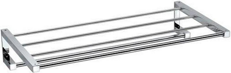 Полка металл. для полотенец 60х30хh11см, (цв.хром), Metric KL