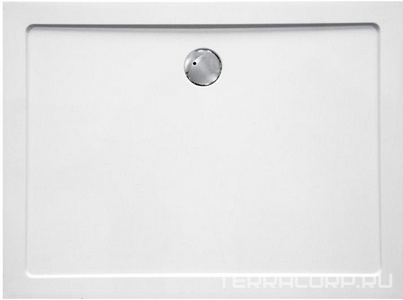 Поддон душевой 1800х900h35мм, прямоугольный, отв. слива 90мм, (без сифона, ножек, экрана), цв. белый стеклокомпозит SMC, Cezares ZZ Cezares Универсал TRAY-M-AH-180/90-35-W