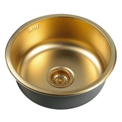 Мойка кухонная Zorg Inox Pvd SZR-450 bronze| 45x45x18