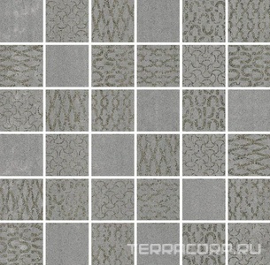 Мозаика Kerama Marazzi Про Дабл Декор  серый темный мозаичный30х30 Серый 