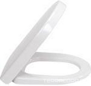 Сиденье для унитаза "Compact", БЕЗ микролифта, (крепления в комплекте), (цв. 01 белый),  ZZ Villeroy & Boch Architectura 9M66E101