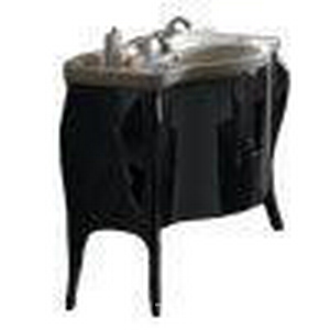 Тумба напольная под раковину 75см, арт.8435, (MDF цв.  лак),  ZZ Galassia Ethos 8479NE