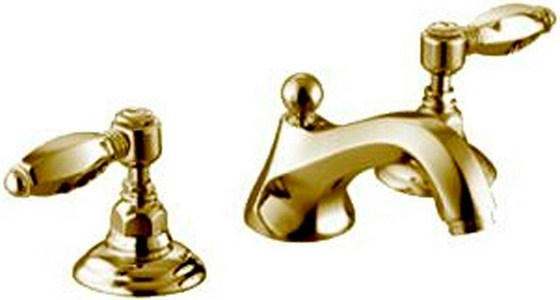 Смеситель для раковины на 3 отв. с д/к (цв. хром, ручки кристал Swarovski),  ZZ Nicolazzi Monterosa 1808 CR 32