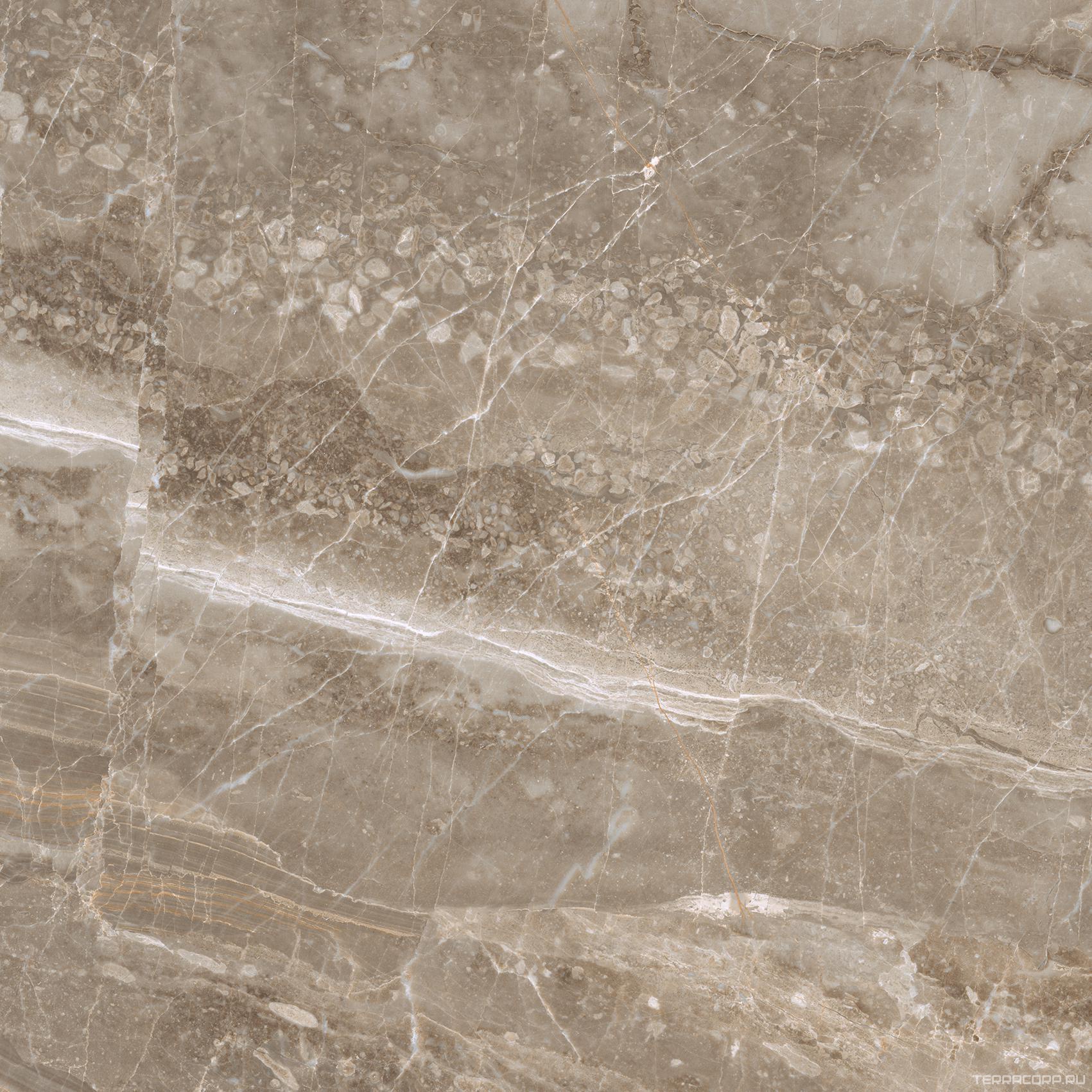 Керамогранит Pamesa Marmoles Kashmir Kashmir Taupe Compacglass (п.п.) 60x60 Коричневый, фото 6