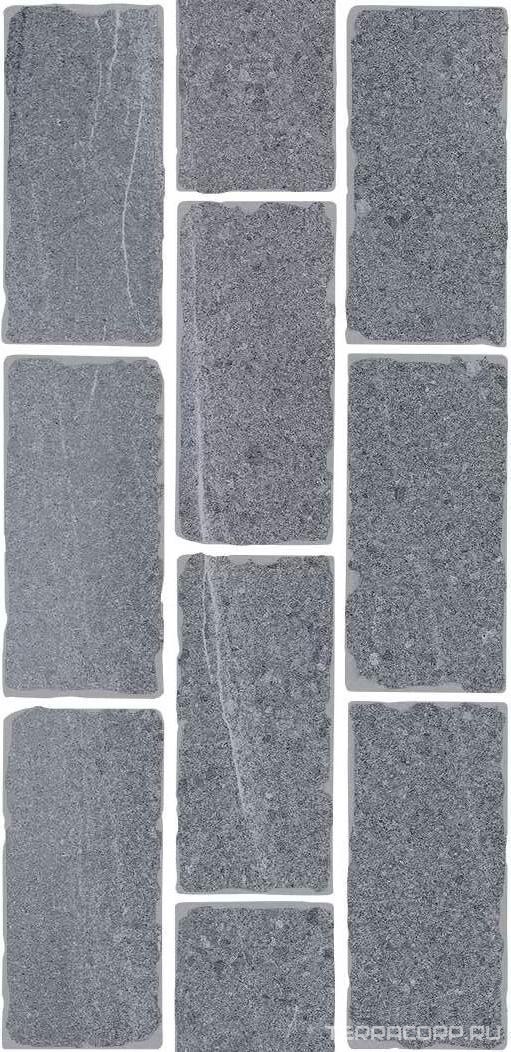 Керамогранит Kerama Marazzi Роверелла серый бор. моз. (гр.) 34,5х14,7 Серый, фото 4