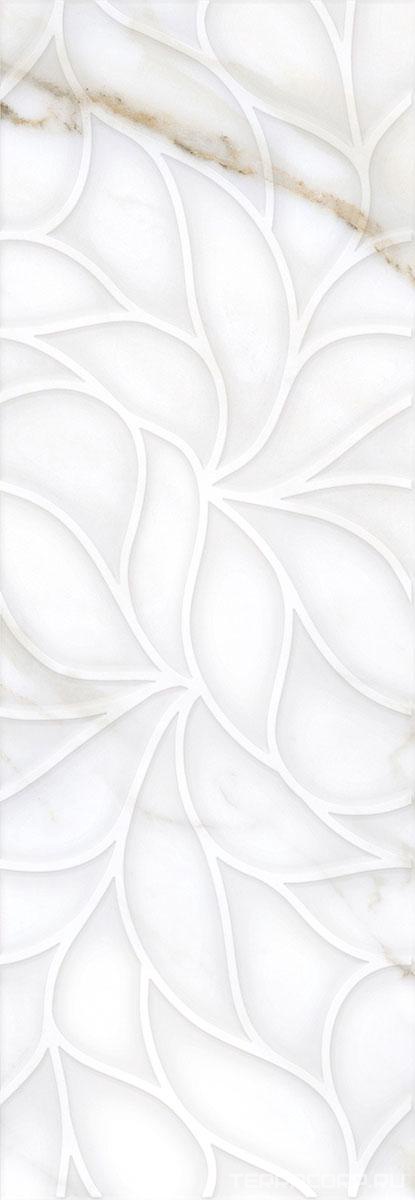 Керамическая плитка Eletto Calacatta Light Struttura 24.2x70 Белый, фото 4