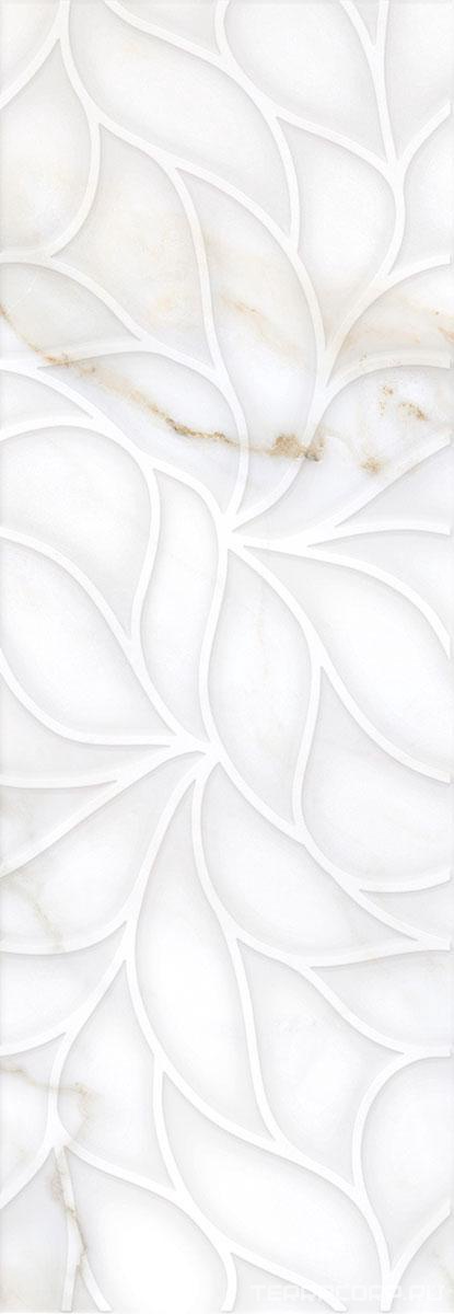 Керамическая плитка Eletto Calacatta Light Struttura 24.2x70 Белый, фото 3