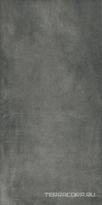 Керамогранит Grasaro Beton Керамогранит  G-1103 CR структ.антрацит l60x120 Черный 