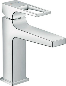 Смеситель для раковины, ручка петля, с д/к, (цв.хром), Metropol ZZ Hansgrohe Metropole 74506000