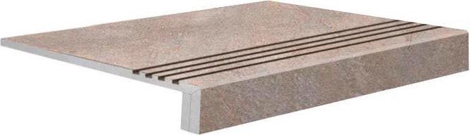 Ступени Kerama Marazzi Монте Авелла Ступень ЕВРО беж светлый обрезной (n049137) ZZ34.5x34.5 Бежевый, фото 3