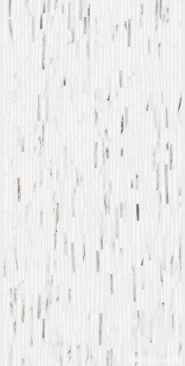 Керамогранит Emil Ceramica Tele di Marmo Battuto Di List.Statuario Luc ZZ59x118,2 Белый, фото 5
