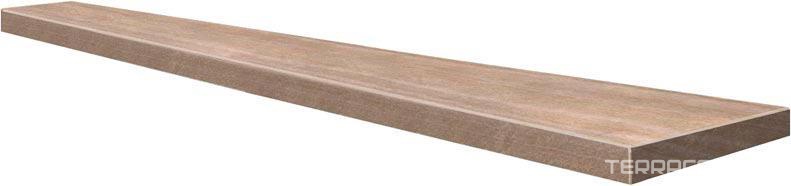 Ступени Kerama Marazzi Риальто Ступень ЕВРО Техно Левая песочный (n057826)34.5х238.5 Коричневый, фото 4