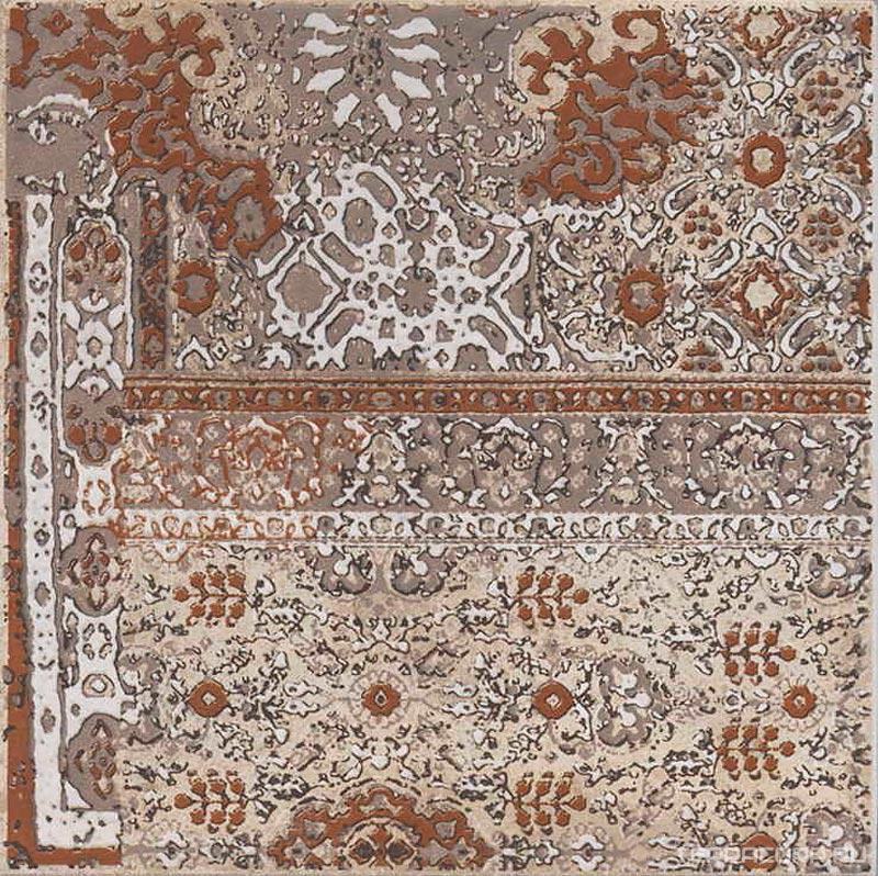 Керамогранит CIR Riabita Il Cotto Inserto Pattern Beige s/4 20x20 Бежевый, фото 5