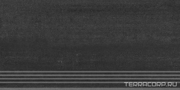 Ступени Kerama Marazzi Про Дабл  черный обр. кл. ст. гр. 30х60 ZZ Черный 