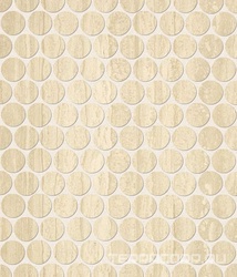 Roma Travertino Round Mosaico RT ZZ |29.5х32.5