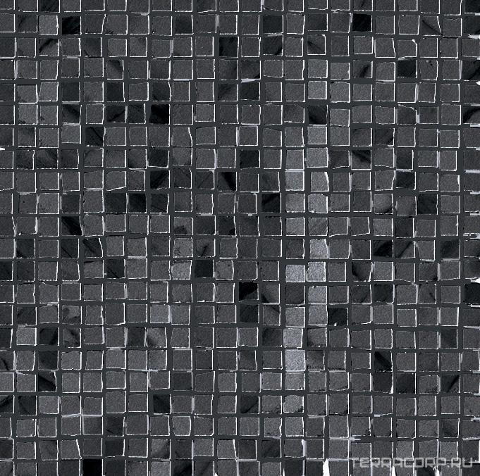 Мозаика FAP Ceramiche Roma Grafite Micromosaico RT 30x30 Серый, фото 3