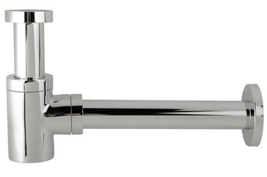 Сифон д/биде H95-160 см 1"1/4, хром XX