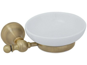 Мыльница настенная, керамика/бронза ZZ