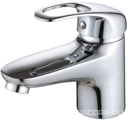 Смеситель для раковины без донного клапана, хром ZZ