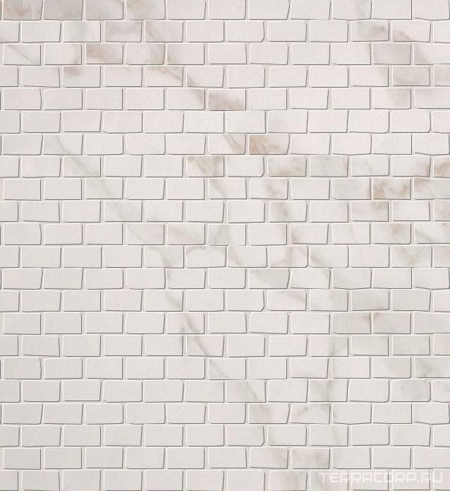 Мозаика FAP Ceramiche Roma Calacatta Brick Mosaico RT 30x30 Бежевый, фото 3