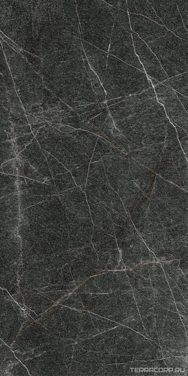 Керамогранит Idalgo Гранит София черно-оливковый MR матовый 60x120 Черный, фото 6