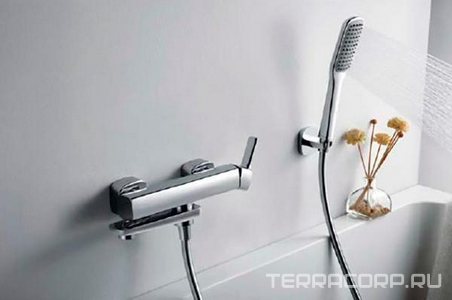 Смеситель для ванны и душа,  (цв. хром),  ZZ Cezares Tesoro TESORO-F-VD-01