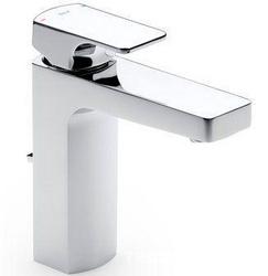 Смеситель д/раковины L90 с донным клапаном и гибкой подводкой XX