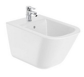 Подвесное биде Gap 350*540*400 мм, со скрытыми креплениями, БЕЗ крышки-сидения, цвет белый ZZ