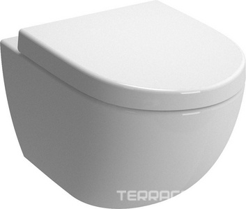 Подвесной унитаз , БЕЗ крышки-сиденья, белый KL AMPM Awe C111738WH