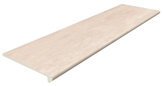 Ступени Gres de Aragon Urban Peldano Redondeado  Beige Liso ZZ119.7x33x14 Бежевый 