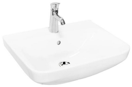 Раковина "Next Luxe NEW" 600*458 мм ZZ Sanita Luxe Next luxe WB.PD/Next/60-C/WHT.G/S1 (NXTSLWB01)