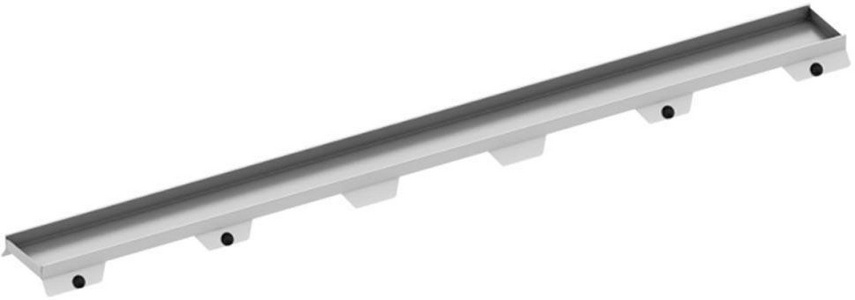 Основа под плитку для дренажного канала 1000мм (нерж. сталь, прямая), Plate 2 ZZ Tece Tecedrainline 601072