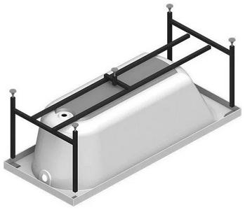 Каркас д/ванны "", "Кэти" с креплением Radomir Николь 2-15-0-0-0-240Р