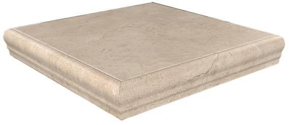 Ступени Kerama Marazzi Фаральони Ступень угловая беж34х34 Бежевый, фото 3
