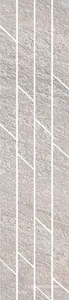 Керамогранит Kerama Marazzi Гренель Бордюр  серый мозаичный9.8x46.5 Серый 