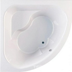 Ванна акриловая "Эльбрус", 1500х1500 мм, БЕЗ каркаса, слива-перелива и панели, белая ZZ