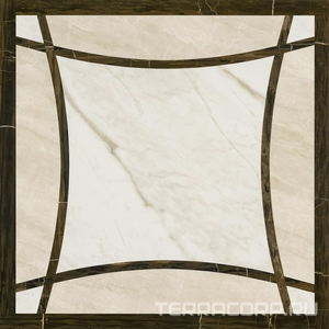 Керамогранит Gardenia Orchidea Unigue Marmi Unigue Decoro Caldo Lap Rett 80x80 Комбинированный 