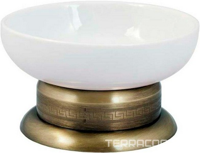 Настольная мыльница, керамика/бронза ZZ Boheme Medici 10611
