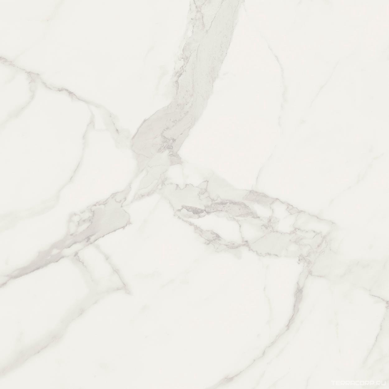 Керамогранит Fioranese Marmorea Bianco Statuario Ret (п.п.)ZZ 74x74 Белый, фото 5