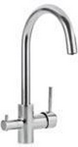 Смеситель для кухни, с клапаном подключения питьевой воды, БЕЗ донного клапана XX Rossinka Z35 Z35-28