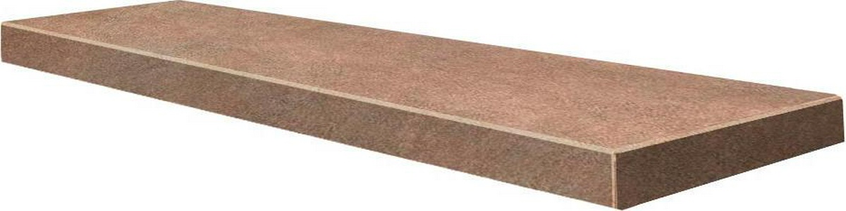Ступени Kerama Marazzi Королевская дорога Ступень ЕВРО ТЕХНО Левая  коричн. светл (n020765)34.5х119.5 Коричневый 